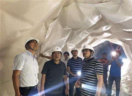 歐志永到柳東新區(qū)水廠(chǎng)古償河原水輸水工程調(diào)研