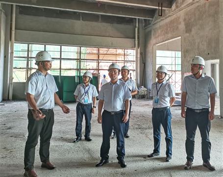 賴海標帶隊到桂南分公司項目開展2023年第二季度安全生產(chǎn)質量綜合大檢查暨“圍墻內圍墻外”和“以包代管”專項檢查